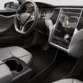 Tesla Model S interior design